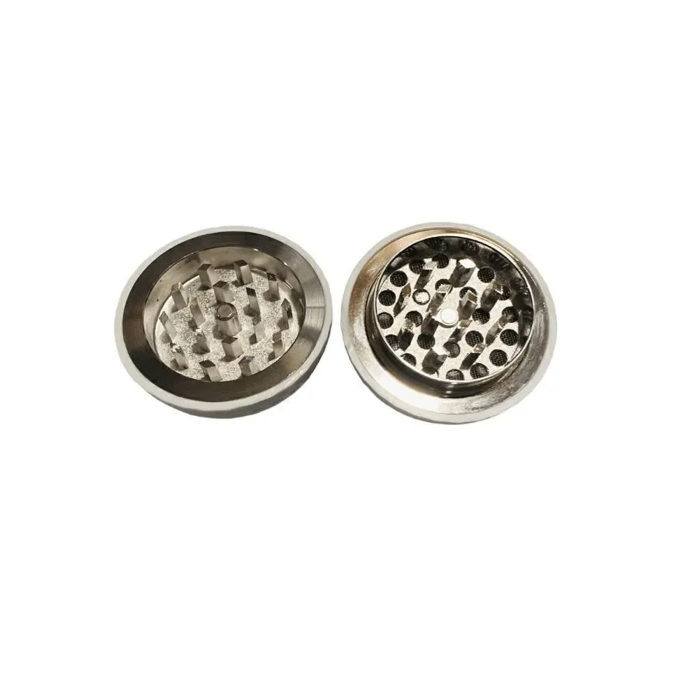2.5 '' Metal Golf Ball 3 Piece Tobacco Herb Kitchen Spice Grinder Crusher